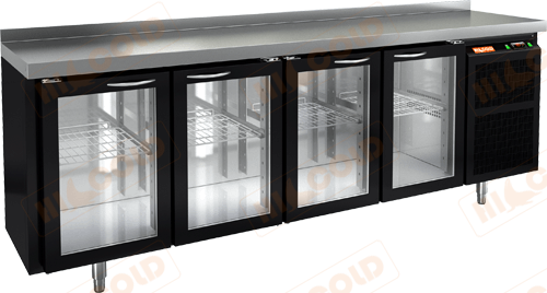 Стол охлаждаемый  HICOLD  BNG 1111 HT BAR Black