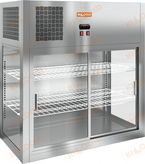 Настольная пристенная холодильная витрина  HICOLD  VRH 990