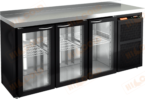 Стол охлаждаемый  HICOLD  BNG 111 BR2 HT BAR Black