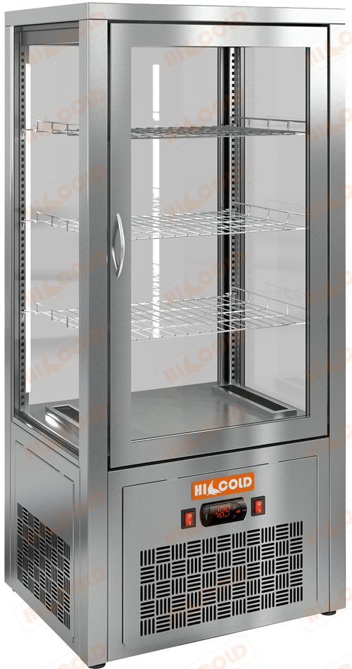 Настольная вертикальная холодильная витрина  HICOLD  VRC 100