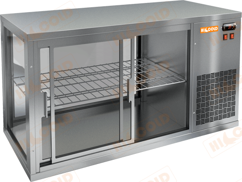 Настольная холодильная витрина  HICOLD  VRL 1300 R