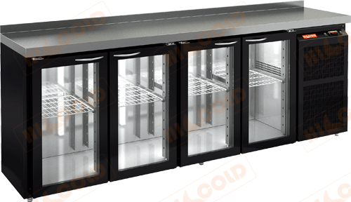 Стол охлаждаемый  HICOLD  BNG 1111 BR2 HT BAR Black