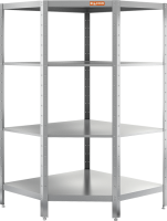 Стеллажи кухонные угловые