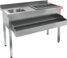 Коктейльные барные станции открытые