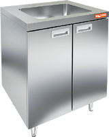 Стол закрытый с мойкой HICOLD НБМСЗМ-6/7