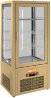 Настольная вертикальная холодильная витрина HICOLD VRC 100 Beige